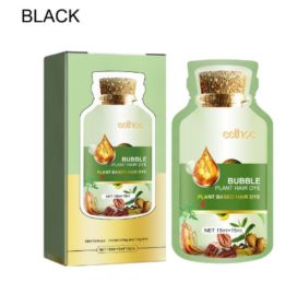 Gentle Plant Lazy Bubble Hairdressing Agent (Option: Black-1PC)